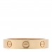 18K Yellow Gold Diamond 4mm LOVE Wedding Band Ring 55 7.25