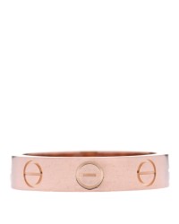 18K Pink Gold 3.5mm LOVE Wedding Band Ring 47 4