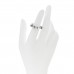18K White Gold Ecrou De Cartier Ring 52 6