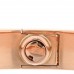 18K Pink Gold 4 Diamond LOVE Bracelet 18