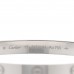 18K White Gold LOVE Bracelet 17