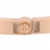 18K Pink Gold 6 Diamond Small LOVE Bracelet 17