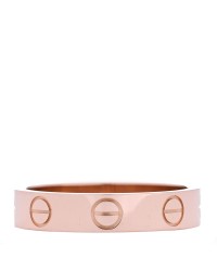 18K Pink Gold 3.5mm LOVE Wedding Band Ring 48 4.5