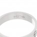 18K White Gold 3.5mm LOVE Wedding Band Ring 50 5.25