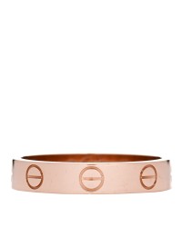 18K Pink Gold 3.5mm LOVE Wedding Band Ring 52 6