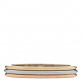 18K Pink White Yellow Gold 2.5mm Vendome Louis Cartier Wedding Band Ring 49 4.75
