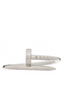 18K White Gold Small Juste Un Clou Ring 55 7.25