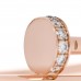 18K Pink Gold Diamond Juste Un Clou Bracelet 17