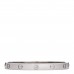 18K White Gold LOVE Bracelet 17