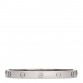 18K White Gold LOVE Bracelet 17