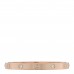 18K Pink Gold 4 Diamond LOVE Bracelet 17
