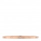 18K Pink Gold 6 Diamond Small LOVE Bracelet 16