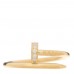 18K Yellow Gold Diamond Small Juste Un Clou Ring 50 5.25