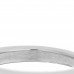 18K White Gold Diamond .30ct C De Cartier Solitaire Ring 49 5