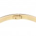 18K Yellow Gold 6 Diamond Small LOVE Bracelet 17