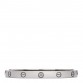 18K White Gold LOVE Bracelet 17