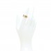18K Yellow Gold Maillon Panthere 3 Rows Ring 48 4.5