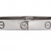 18K White Gold LOVE Bracelet 17
