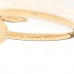 18K Yellow Gold Diamond Small Juste Un Clou Ring 50 5.25