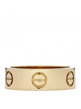 18K Yellow Gold 5.5mm LOVE Ring 50 5.25