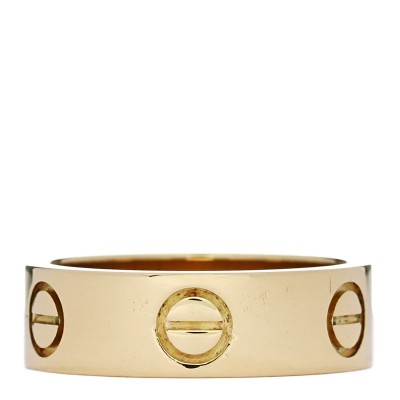 18K Yellow Gold 5.5mm LOVE Ring 50 5.25