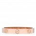 18K Pink Gold 3.5mm LOVE Wedding Band Ring 67 12