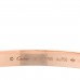18K Pink Gold LOVE Bracelet 16
