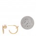 18K Yellow Gold Juste Un Clou Hoop Earrings