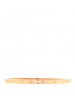 18K Yellow Gold Small LOVE Bracelet 17