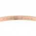 18K Pink Gold 6 Diamond Small LOVE Bracelet 17