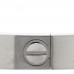 18K White Gold Medium LOVE Bracelet 19