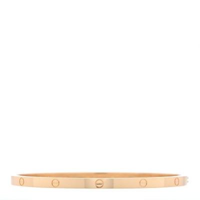 18K Yellow Gold Small LOVE Bracelet 18