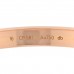 18K Yellow Gold 4 Diamond LOVE Bracelet 16