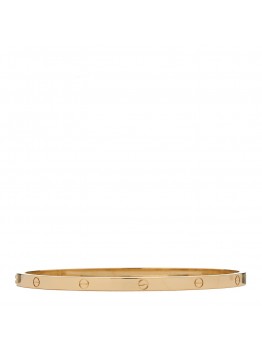 18K Yellow Gold Small LOVE Bracelet 19