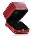 18K Pink Gold Diamond 4mm LOVE Wedding Band Ring 47 4