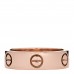18K Pink Gold 5.5mm LOVE Ring 53 6.5