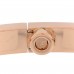18K Pink Gold 6 Diamond Small LOVE Bracelet 17