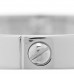 18K White Gold 4 Diamond Love Bracelet 19