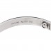 18K White Gold LOVE Bracelet 17