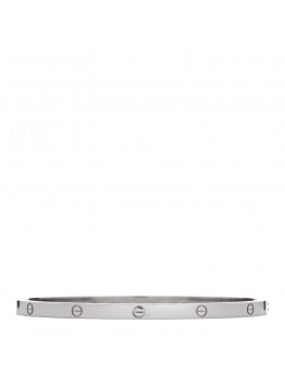 18K White Gold Small LOVE Bracelet 18
