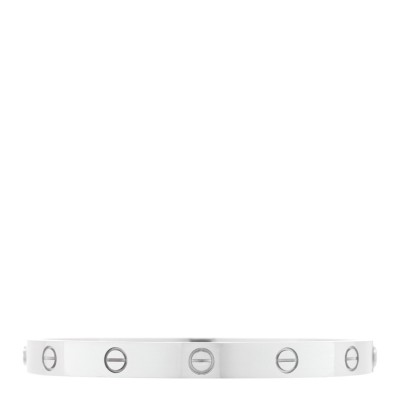 18K White Gold LOVE Bracelet 18