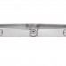 18K White Gold Small LOVE Bracelet 18
