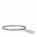 18K White Gold 6 Diamond Small LOVE Bracelet 17