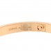 18K Yellow Gold LOVE Bracelet 19