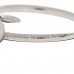 18K White Gold Small Juste Un Clou Ring 55 7.25