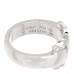 18K White Gold Diamond C De Cartier Ring 51 5.75