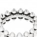 18K White Gold MM Clash De Cartier Ring 52 6