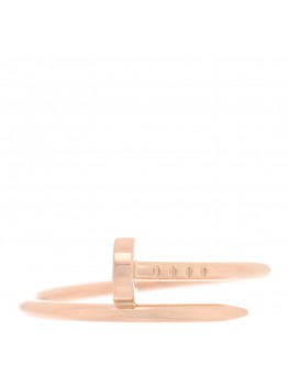 18K Pink Gold Small Juste Un Clou Ring 61 9.5