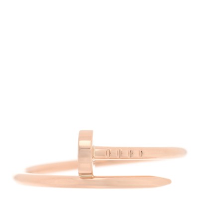18K Pink Gold Small Juste Un Clou Ring 61 9.5