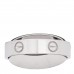 18K White Gold 5.5mm Astro Ring 60 9.25